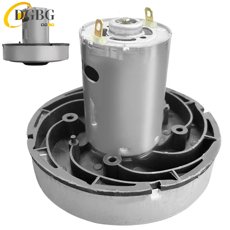 DC 22.2V Vacuum Cleaner Motor 120W 545 Micro Motor Vacuum Cleaner Parts Ball Bearing Large Suction Air Blower Built in Driver