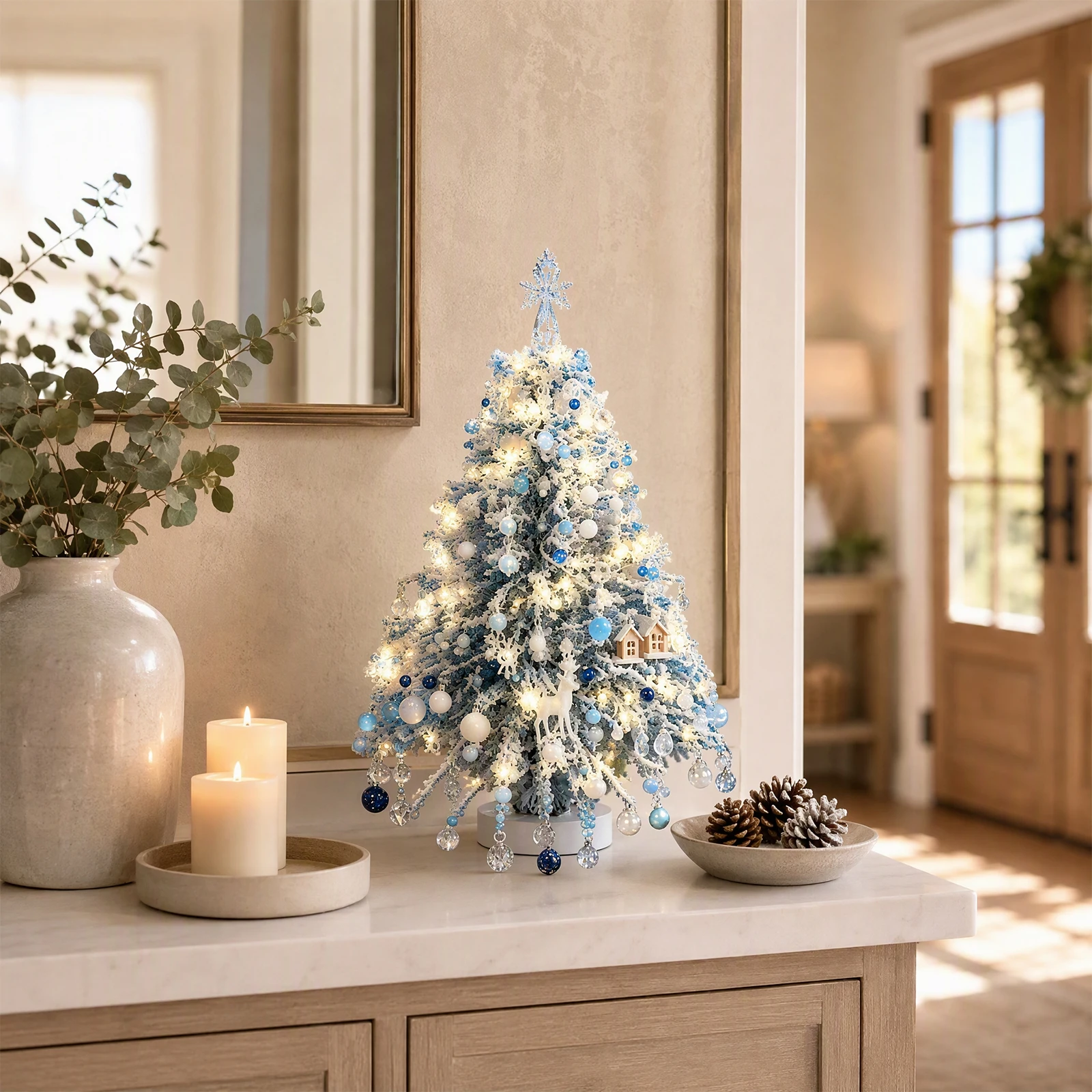 DIY Beaded Christmas Tree Kit  - Lighting Tree Decor recension och pris