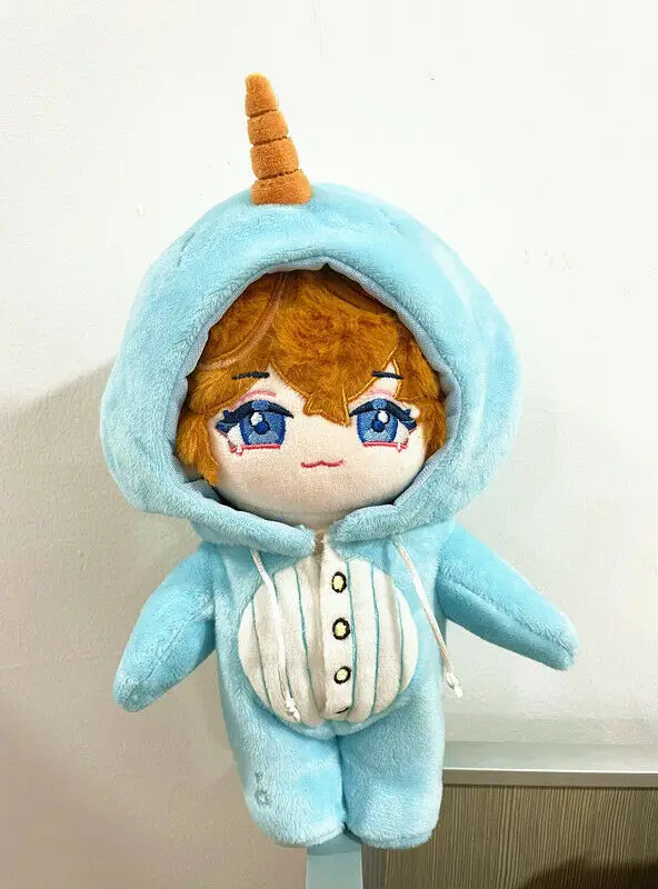 Genshin Impact Tartaglia Childe Plush 20cm Doll Change Clothes Clothing