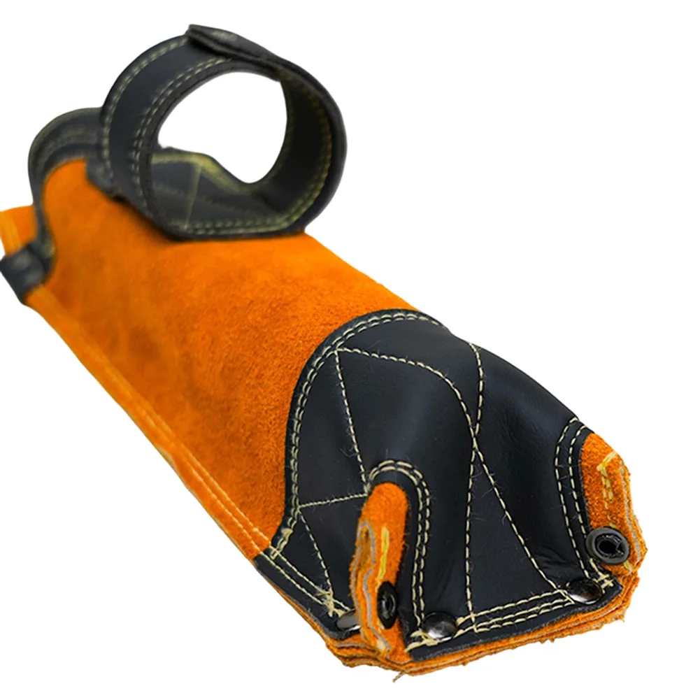 For Welding Tasks Welding Rod Organizer Leather Tool Holder Orange,Black Flame-retardant Material Belt Loop Attachment