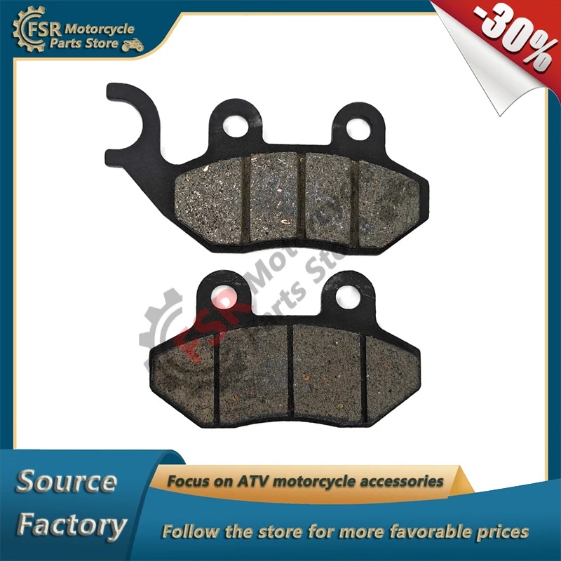 BRAKE PAD,FOR SYM FIDDLE II III IV 125I 200I FNX JET 14 125 X SYMPHONY S SR 50 ST 125I-ABS MASK SPORT CROX CARGO ALLO SCOOTER