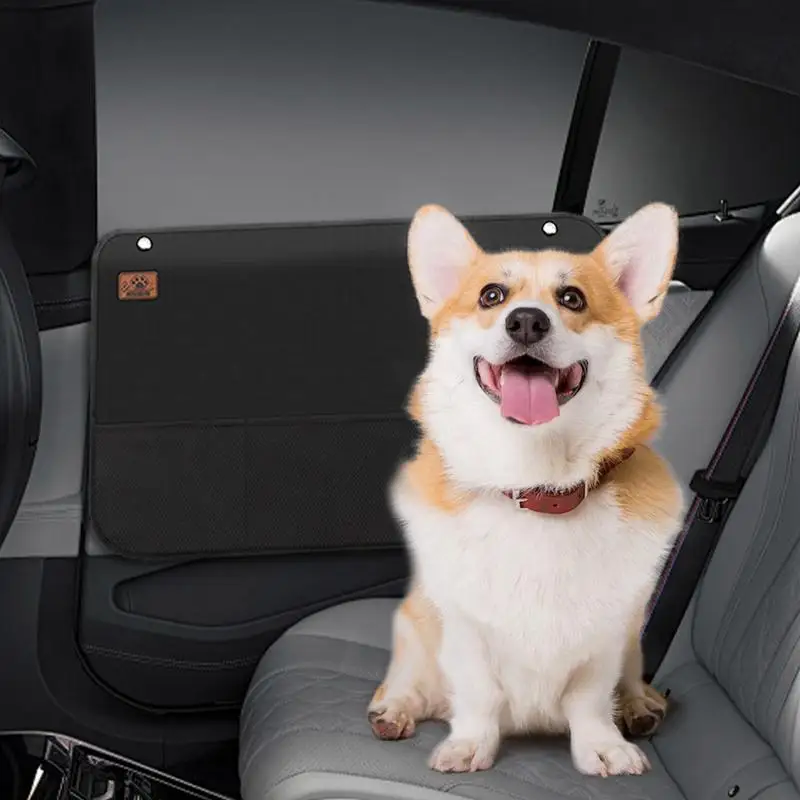 For Refer To Description  Dog Car Door Protector Door Protector Anti-Scratch Waterproof Car Door Cover Oxford Cloth Door Guard