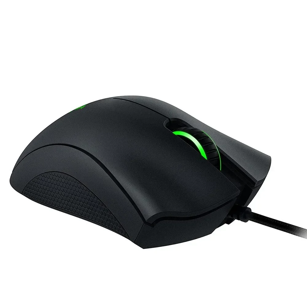 Razer Deathadder Essential Standard Version Wired Gaming Mouse 6400DPI Optical Sensor 5 Independent Buttons Laptop Mouse