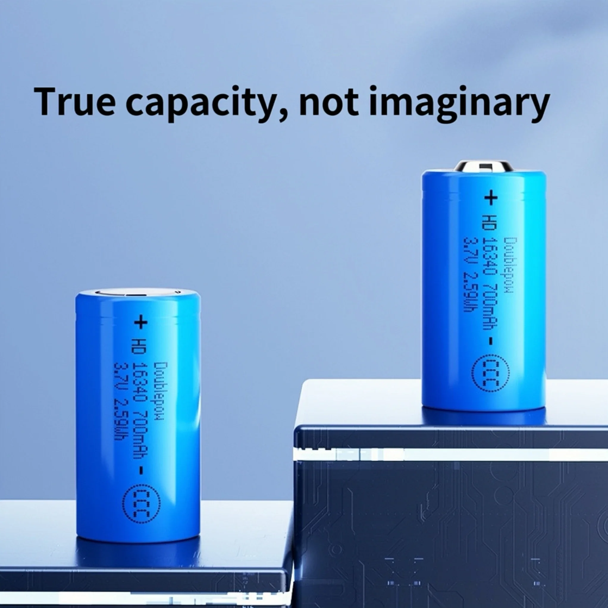 16340 Battery 3.7V 700mAh CR123A Rechargeable lithium battery Charger for Camera Smoke alarm Walkie talkie Flash lights Spy cam