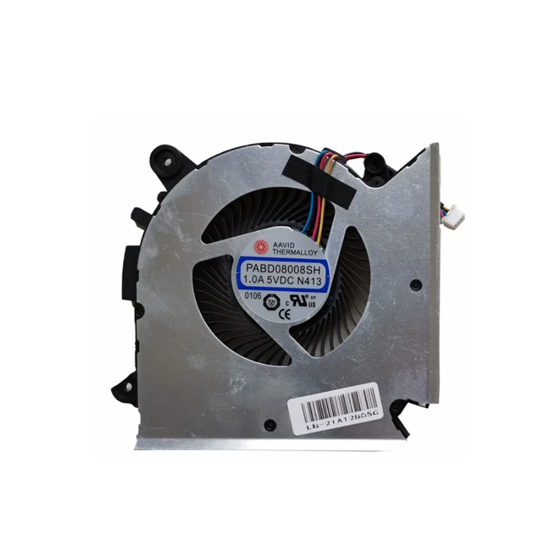 New Laptop cpu cooling fan For  MSI GF63 8RC 8RD MS-16R1 MS-16R2 Series Laptop CPU Fan PABD08008SH N413