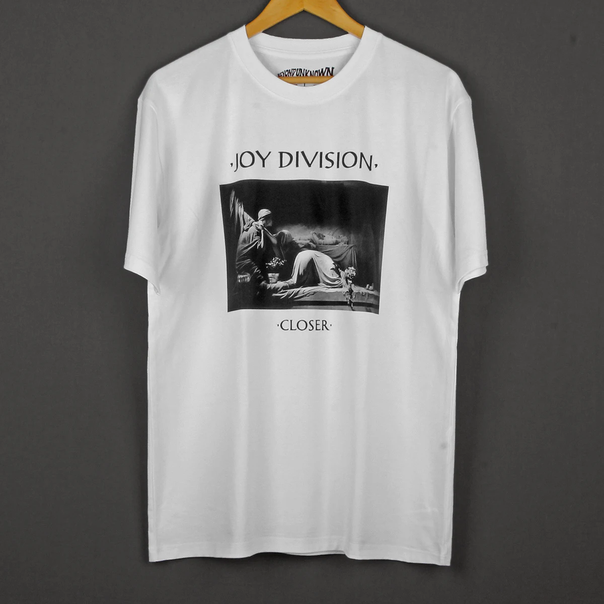 

Joy Division T Shirt Closer Post Punk New Wave Band The Smiths Talking Heads New Order Short Sleeves Men's Clothing Cotton Shirt