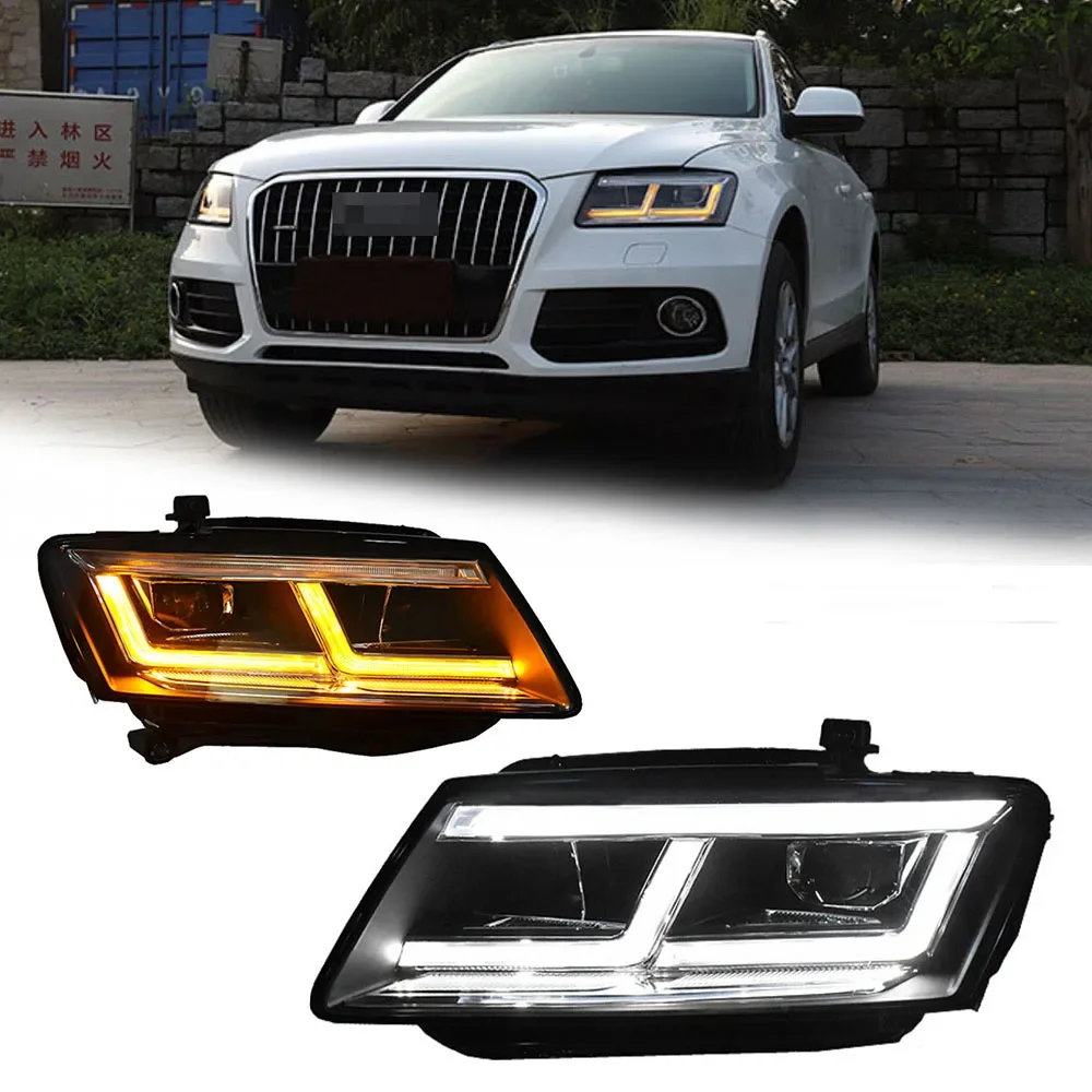 

Styling LED HeadLights For AUDI Q5 09-18 Full Led DRL Car Head Lamp Assembly Signal Accessories Modified Lamp