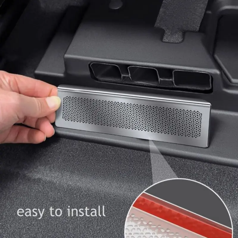 For BYD SONG PRO SEALION 5 DMi 2026 2025 2024 Under Seat Air Outlet Flow Vent Intake Grille Protect Cover Accessories