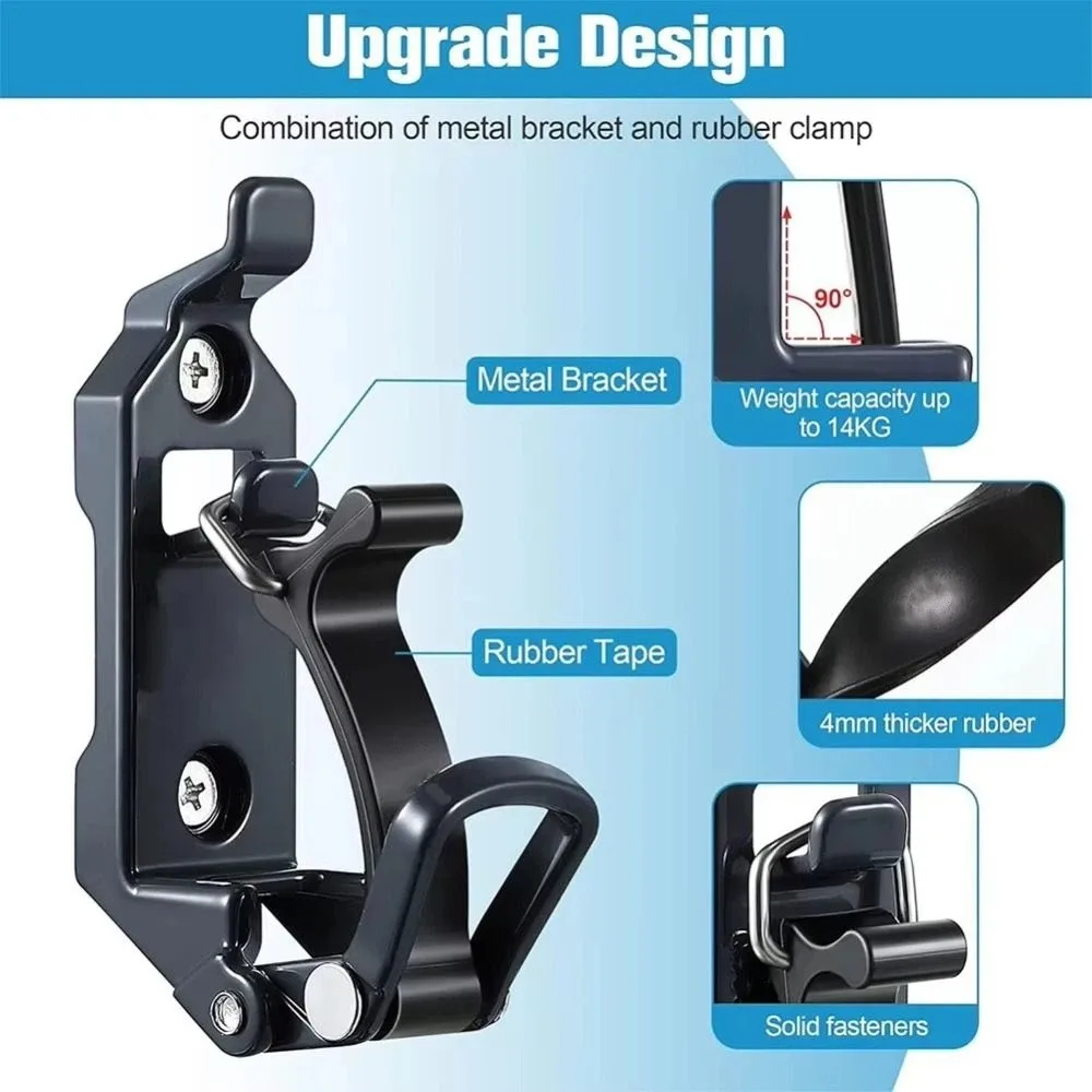 

360 Degrees Mount Metal Clamp Buckle Tool Quick Release Roof Rack Accessories Universal Fit Kit Clamp Shovel Mounting Brackets