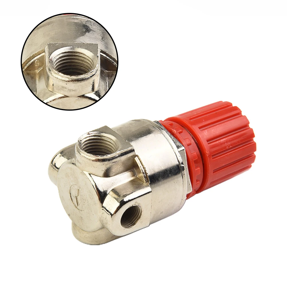 1 Pc Valve Pressure Regulating High Accuracy 4 Holes Control Air Compressor Accessory Air Pump Parts Four Holes Power Tools