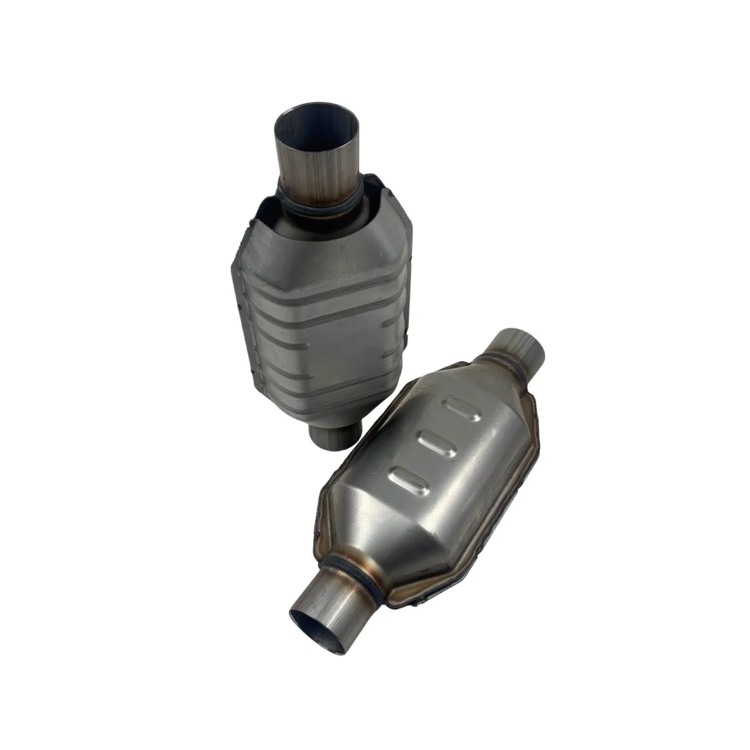 

Universal Weld-On Catalytic Converter 2.25” / 2.5” Inlet Outlet 365mm Length 600 Cell Ceramic Euro 4 Exhaust Catalyzer