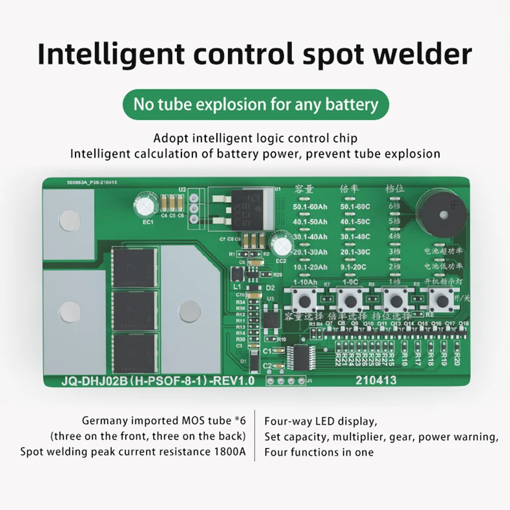 Mini Spot Welder Machine 12V Spot Welder Portable Storage Machine PCB Welding Battery DIY Circuit Board