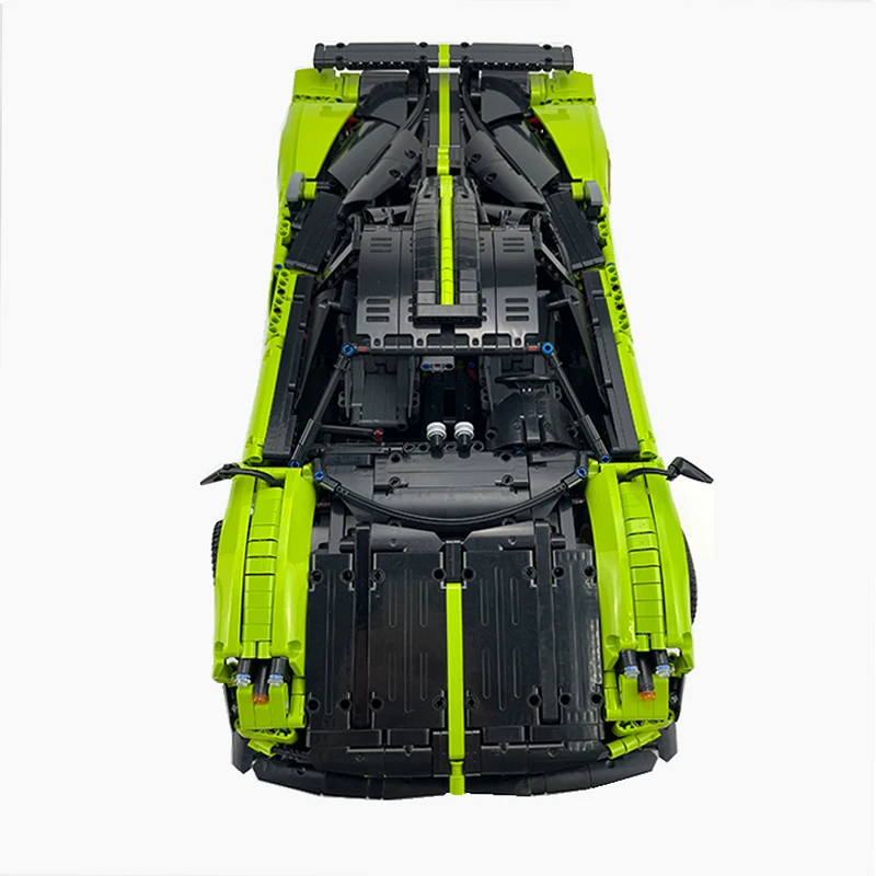 

Новый MOC 168727 Подробный технический супер спортивный автомобиль, масштаб 1:8, модель, строительные блоки, кирпичи, игрушка-головоломка «сделай сам», подарок на день рождения, Рождество