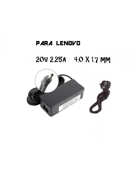 Power Adapter compatible with LENOVO laptop 20V 2.25A 4.0X1.75mm check compatibility KJ603