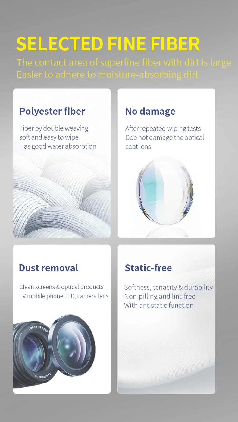MECHANIC OFFICIAL HK5090 Non-Dust Cloth Cleaning Wiper Dust-Free Anti-Static For Mobile Phone Repair LCD Lens Back Cover Clean