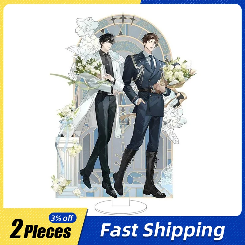 

10cm/3.93in Speak and Hesitate Standing Plates Acrylic Peripherals Accessories Party Supplies Table Decoration Gifts Collectible