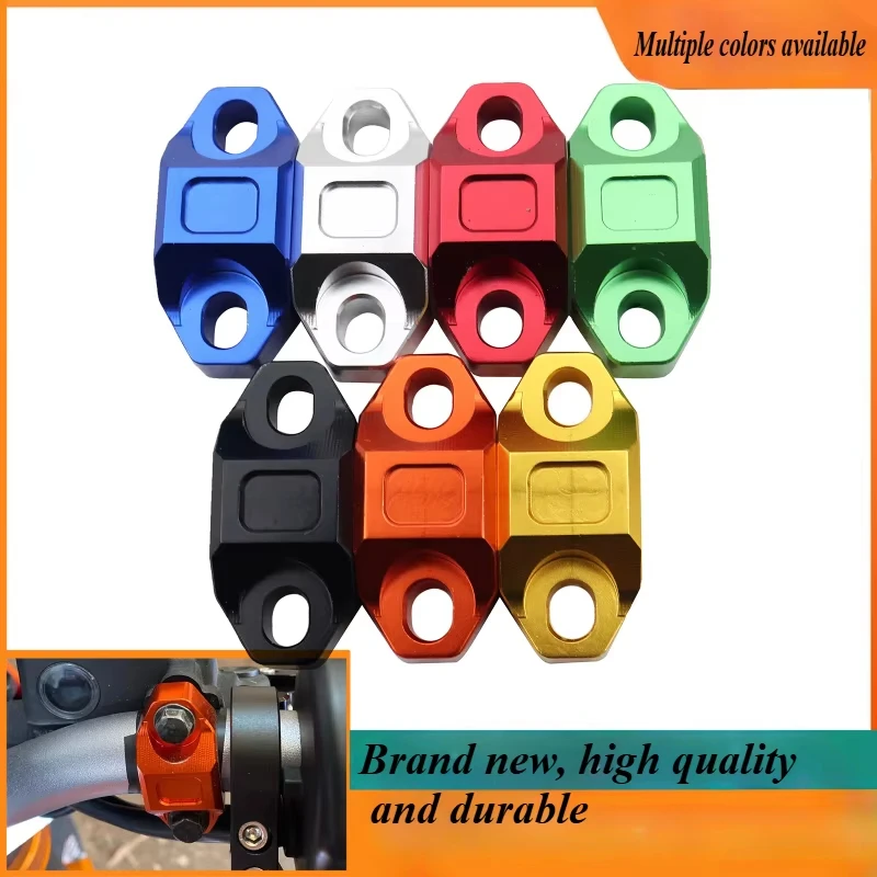 1pc Motorcycle CNC Aluminum Brake Clutch Master Cylinder Clamp Cover Handlebar Mount For Honda Yamaha Kawasaki Suzuki KTM