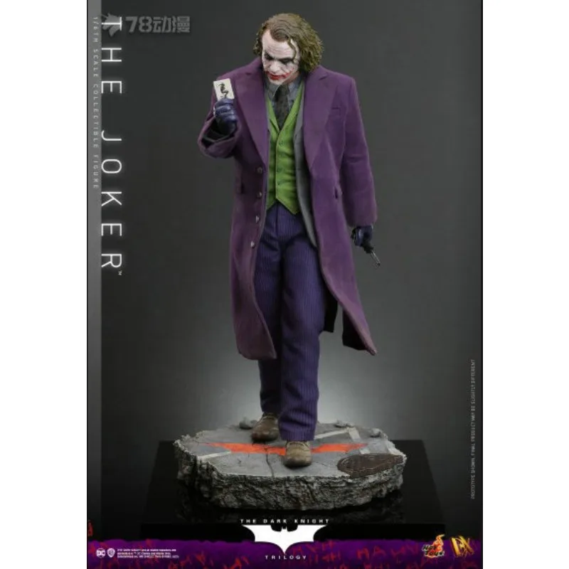 HOT TOYS Osoriginal 1-6 Mobile Doll Deluxe DX32 "Batman: The Dark Knight" Joker Figurka Model Zabawki Ozdoby Prezenty dla Chłopca