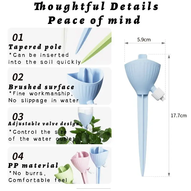 Household Convenient Adjustable Lazy Drip Automatic Watering Flowering Plants General Purpose Multi-bottle Versatility Watering