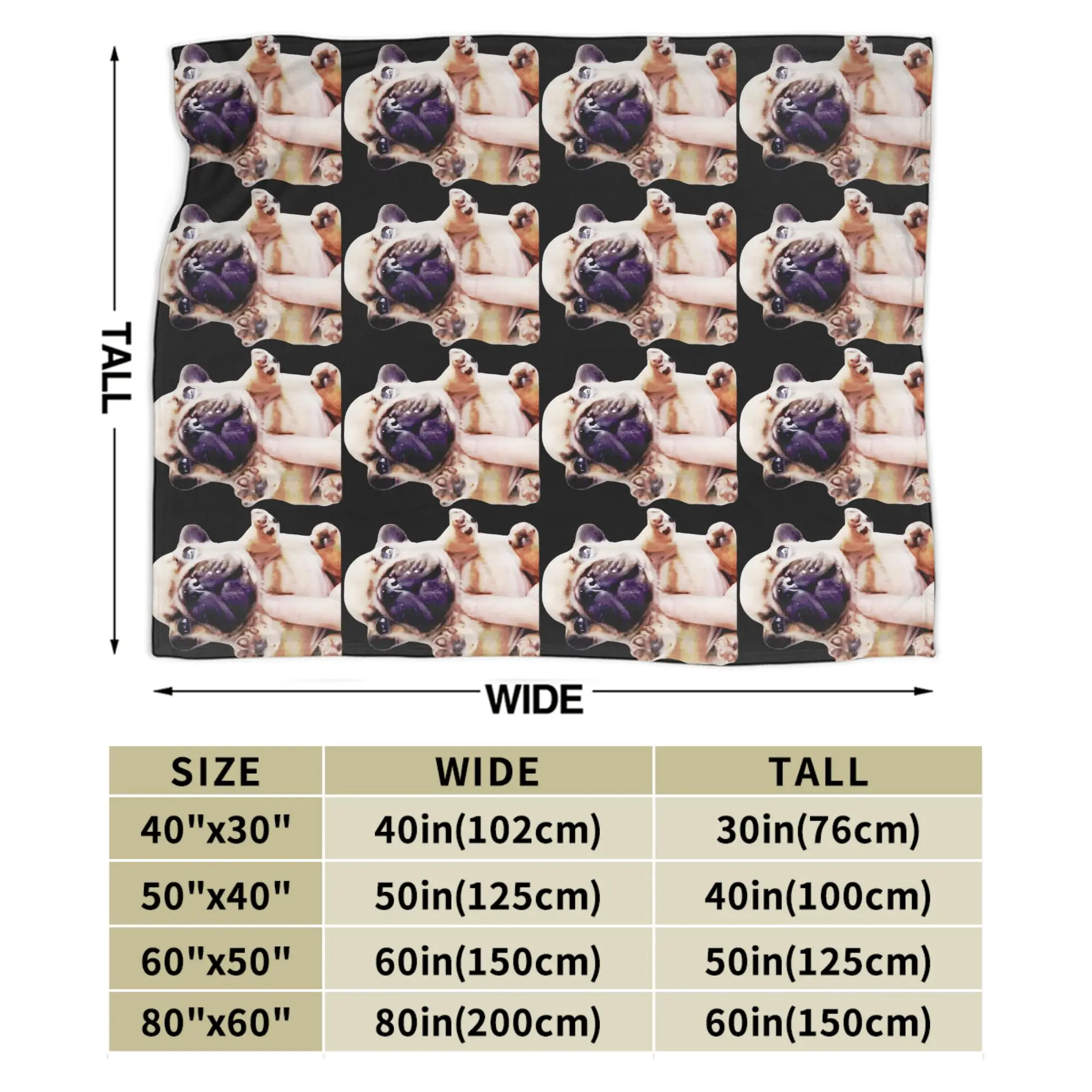 Pibble Meme مضحك الكلب الدماغ غسل بلدي البطن ميمي بطانية الفانيلا رمي بطانية للأريكة السرير المفرش الدافئة هدية عيد ميلاد