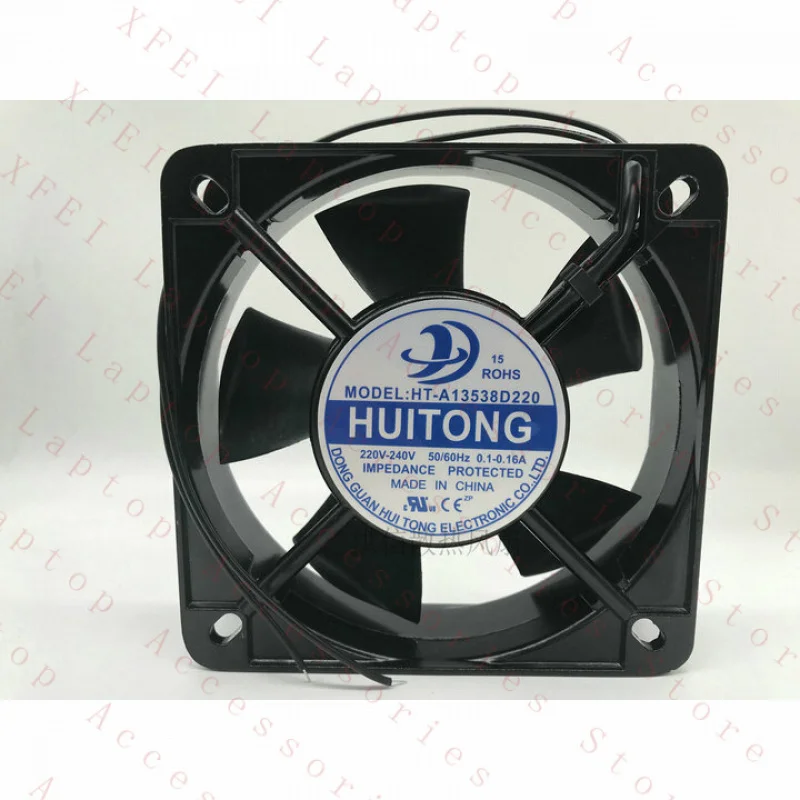 

D 1PC HT-A13538D220 for HUI TONG Cooling Fan AC220-240V 135mmX135mmX38mm Cabinet New
