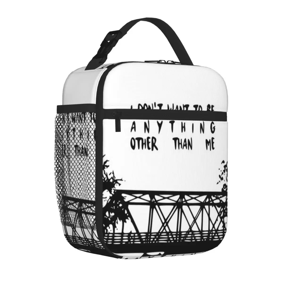 Bestselling One Tree Hill- Bridge Rainbow Print Travel Lunch Bag Daily Snack Storage Cooler Tote
