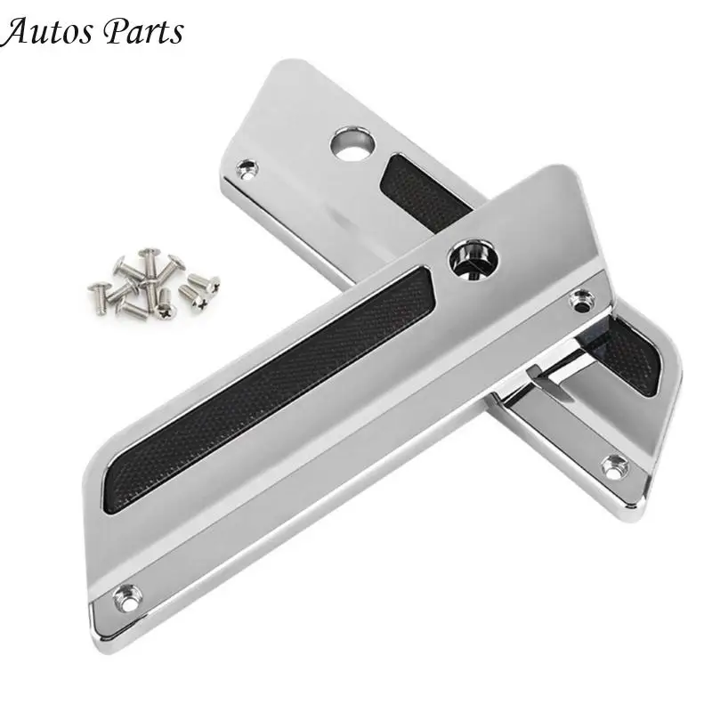 57BA Motorcycle Saddlebag Latches Cover Accessories for Street Saddlebag Reflector