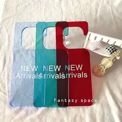 Shelf Hanging New Arrival Custom Letter Printing Acrylic Hanger Plate South Korea Clothing Store Advertising Display Board