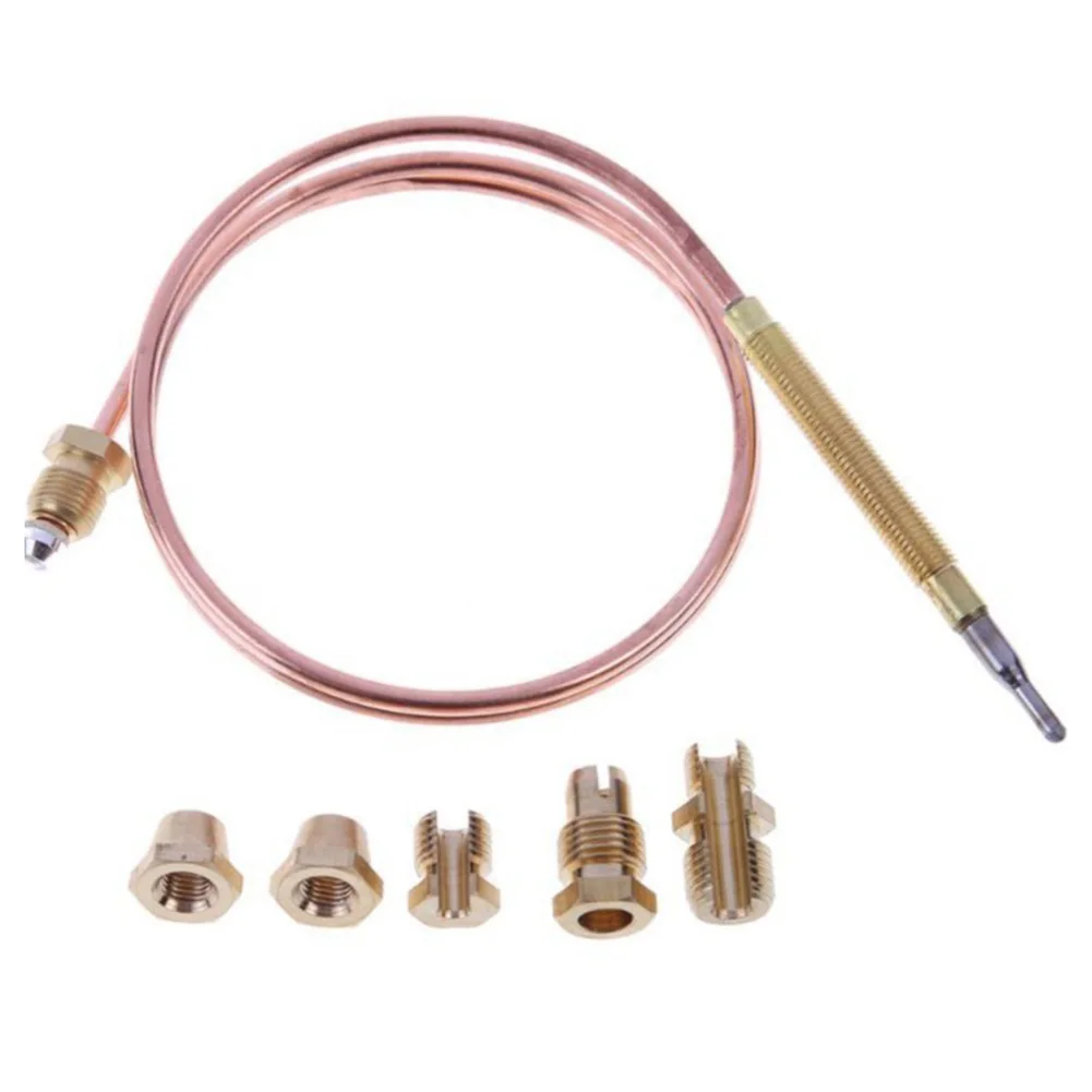 

60cm Gas Thermocouple Valve Replacement Temperature Controller Probe For Monitor Heating Temperature Thermostatic Controller