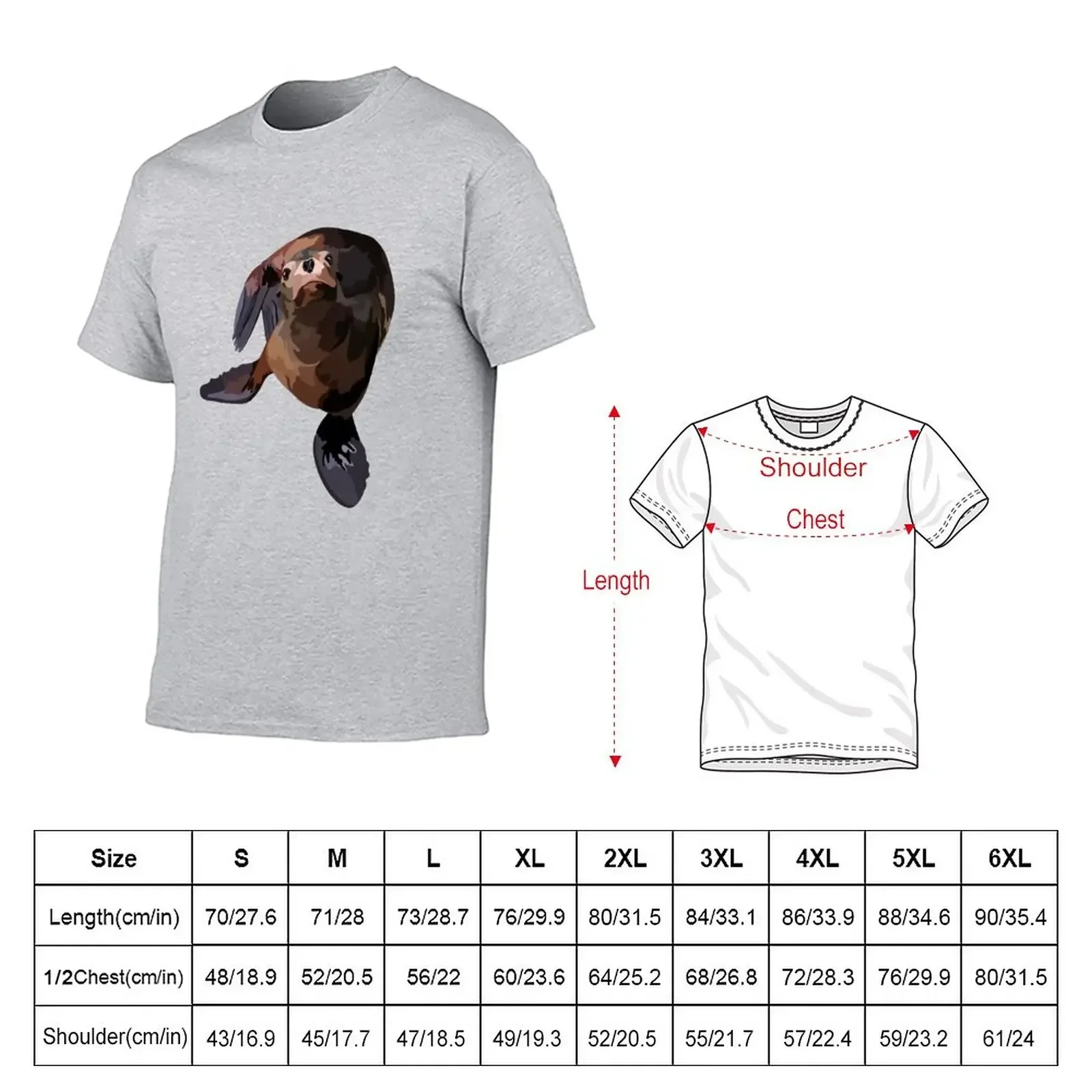 S is for Sealion T-Shirt aesthetic clothes customs kawaii clothes mens graphic t-shirts funny