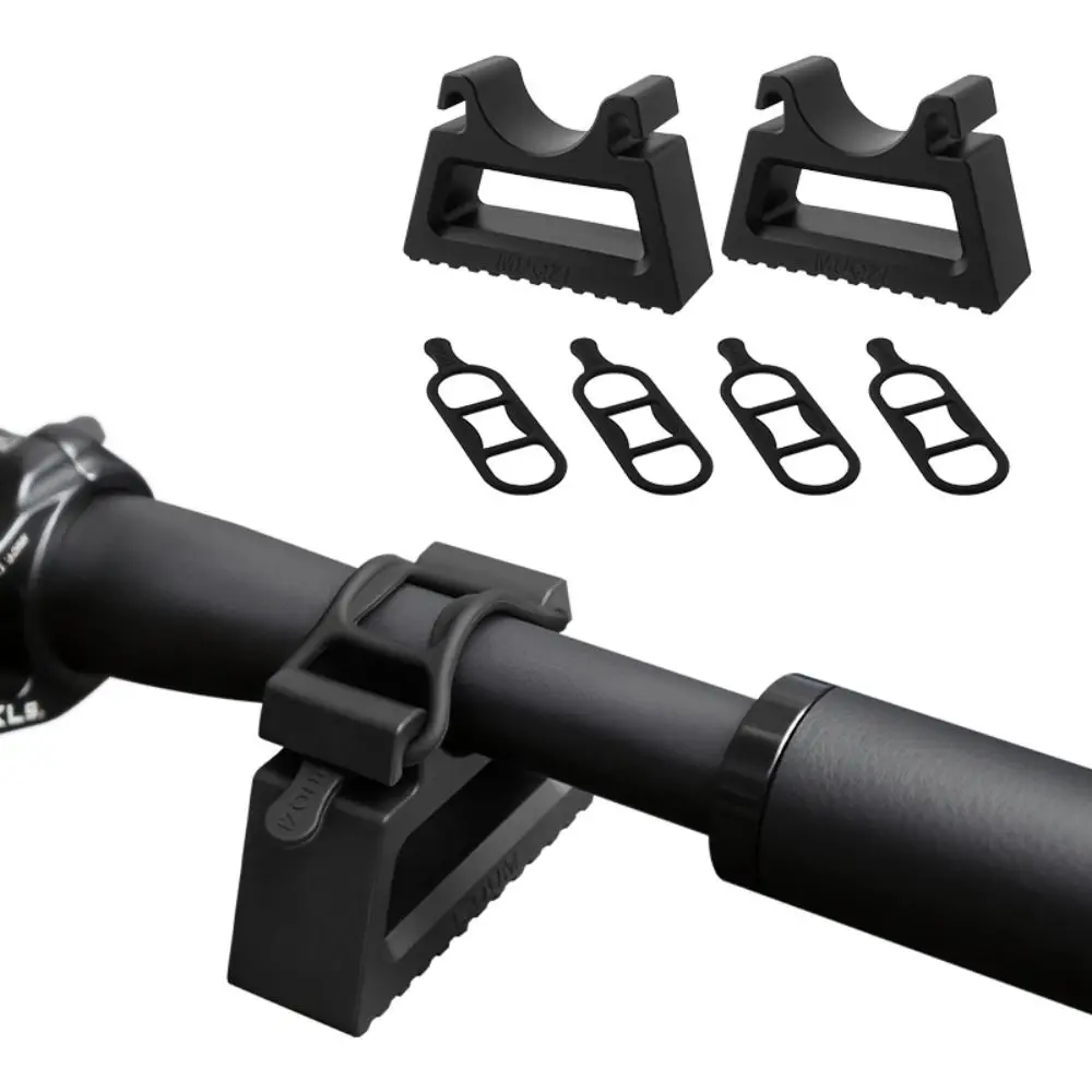

1 Pair Anti-slip Bike Inverted Handlebar Support Convenient Engineering Plastics Mountain Bike Stabilizer Universal