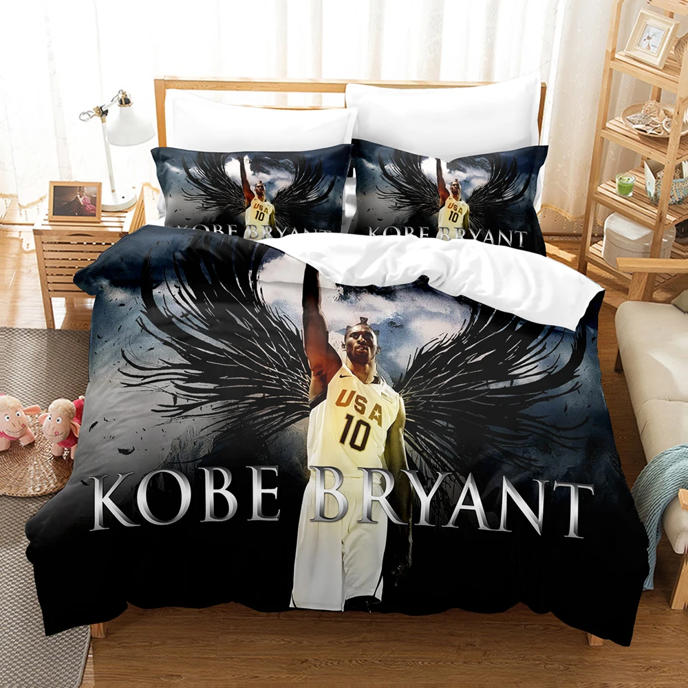 3D Printed Basketball Star 24 Bedding Set Cover Pillowcase Bed Bedclothes Home Textile Twin Full Queen King Size Textile