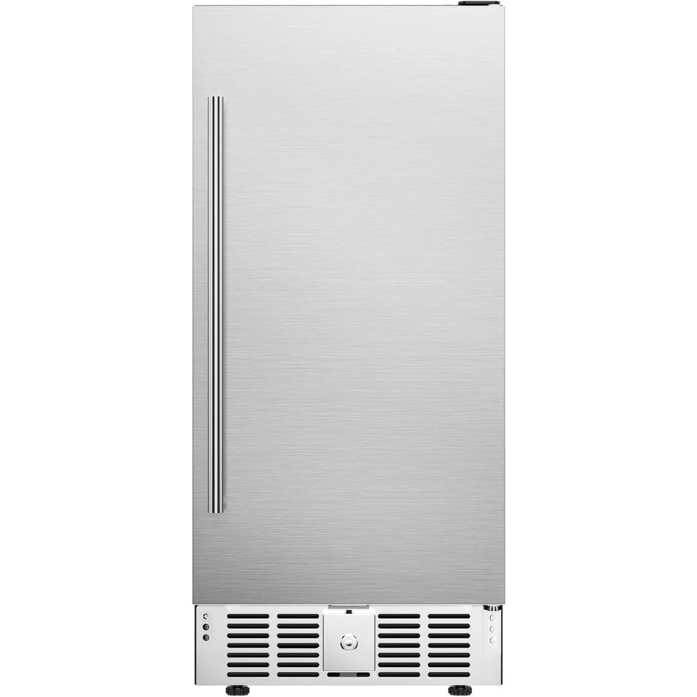 

15 Inch Beverage Cooler Under Counter Built-in Beverage Refrigerator,127 Cans Mini Fridge with Glass Removable Shelves