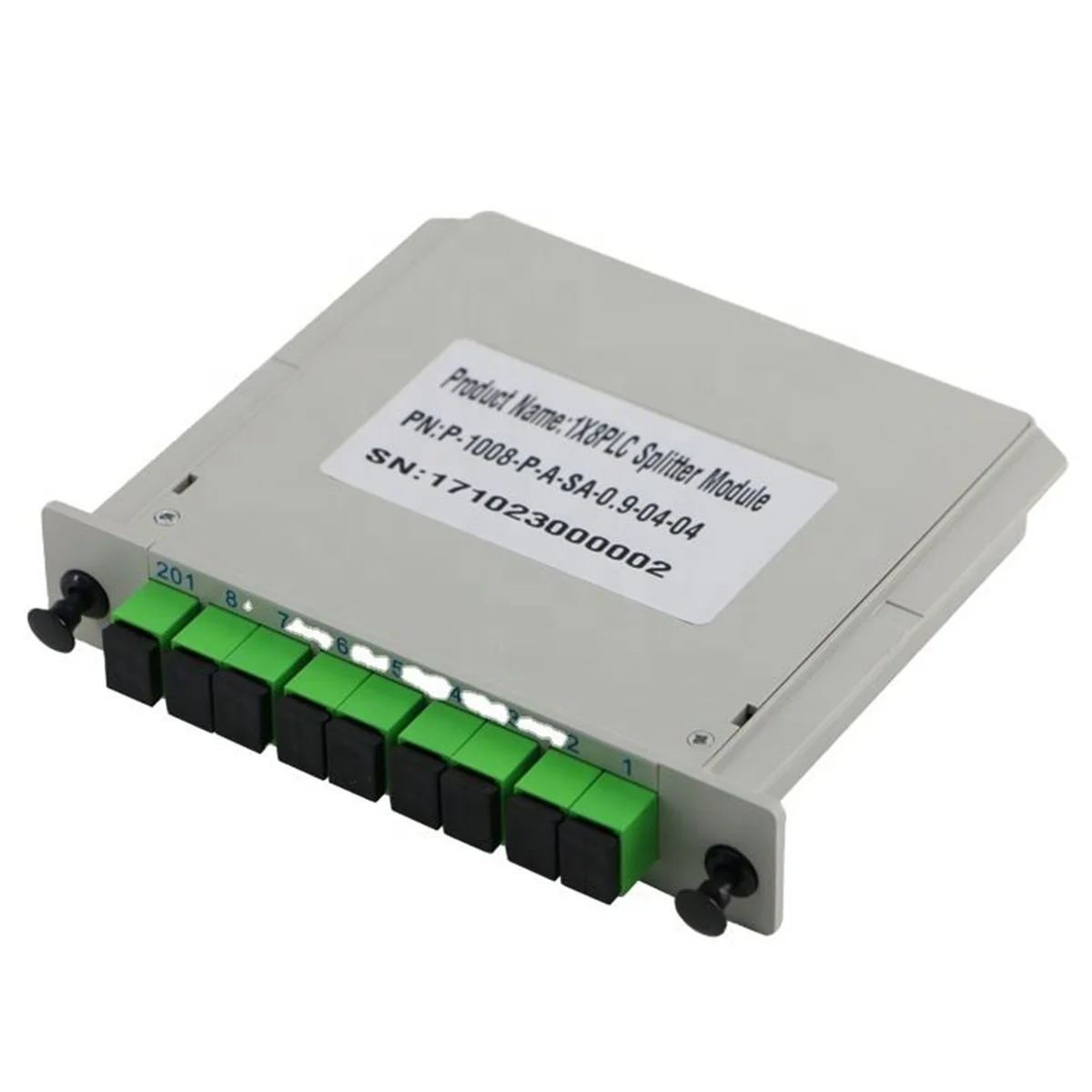 1x2 4 8 16 ABS коробка PLC G657A1 G657A2 0,9 мм lgx PLC Splitter SC UPC/APC кассетный разветвитель оптический