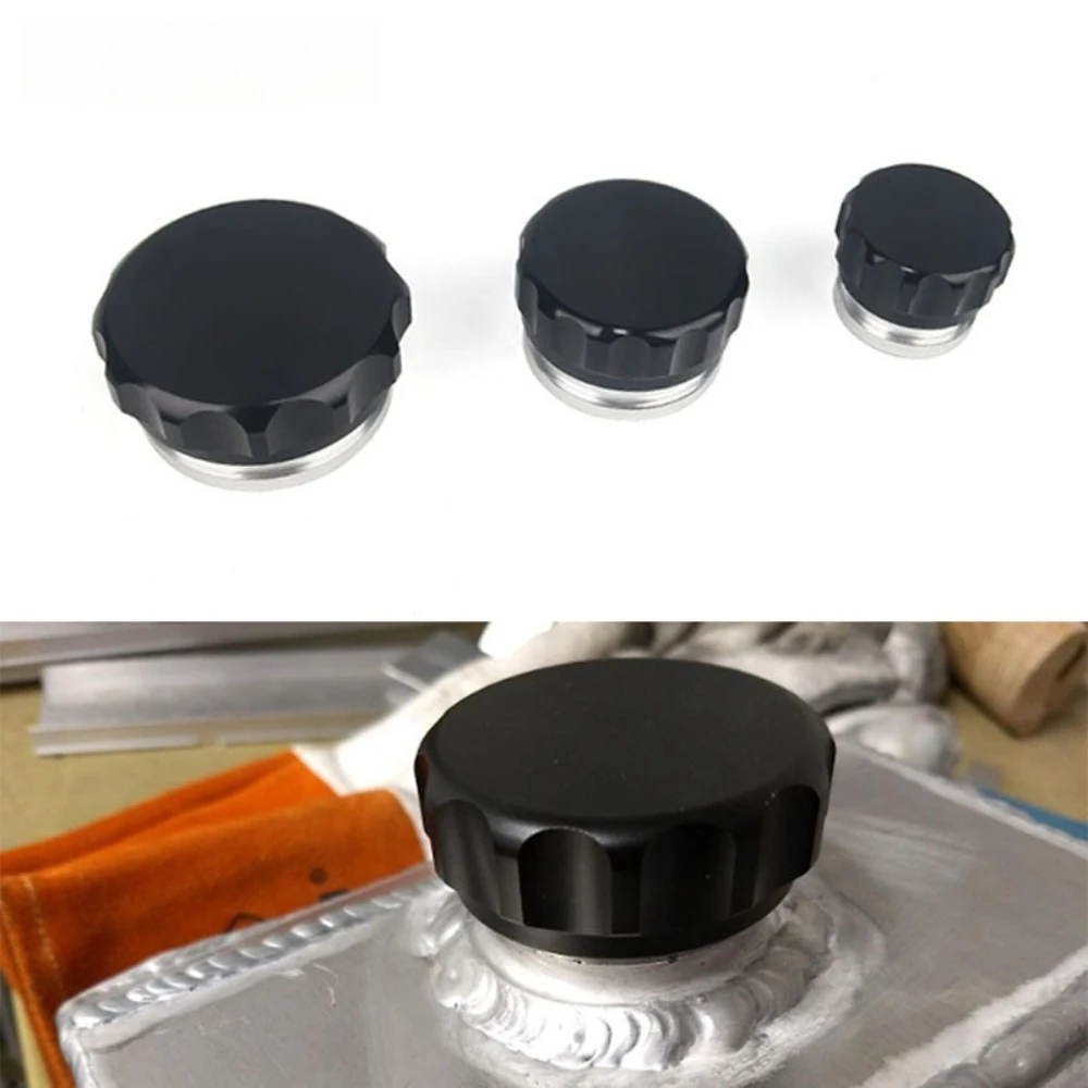 

2" / 1.5" / 1" Aluminium Weld On Filler Neck And Cap Oil, Fuel, Water Tank 1Pcs