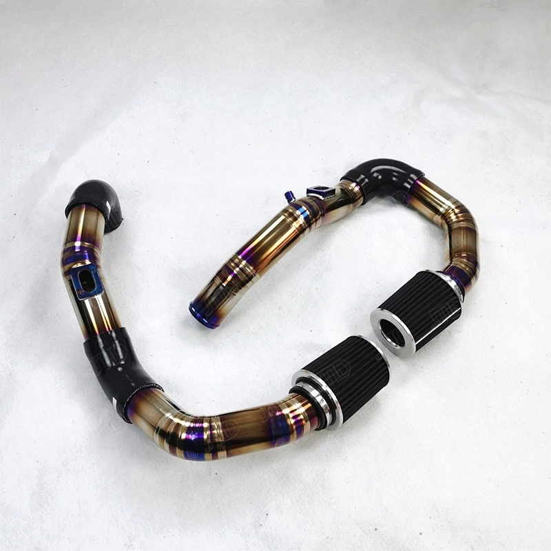 

Cold Air Intake Filter Kit System Titanium Pipe for BMW F8X M3 M4 F80 F82 TITANIUM FRONT MOUNT INTAKE KIT S55 2015 - 2018