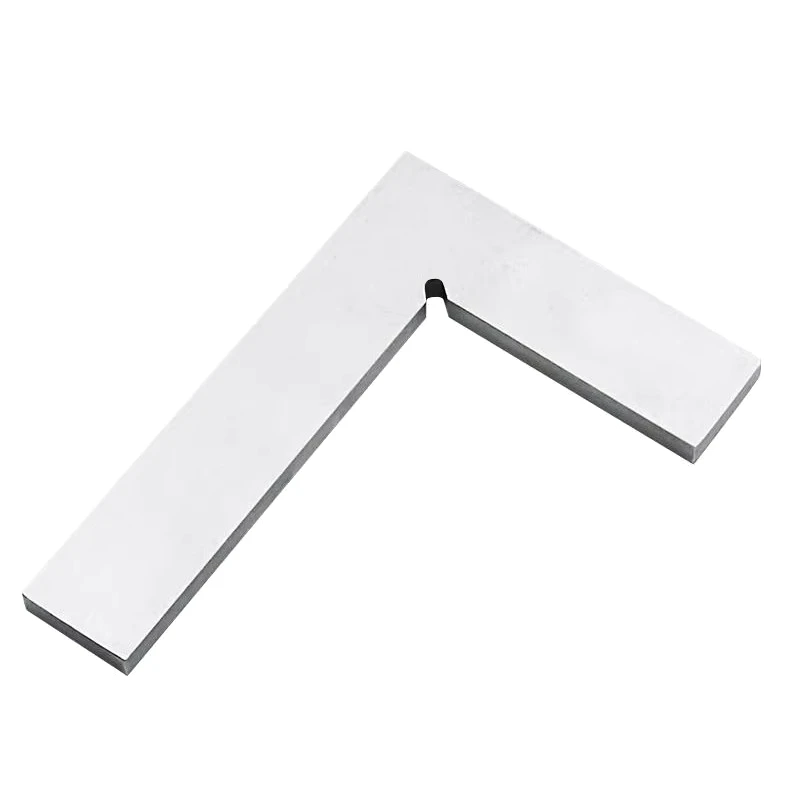 Knife Edge Angle Ruler 100x70 90 Degrees High Precision Carbon Steel Elevator Type Right Angle Wood Work