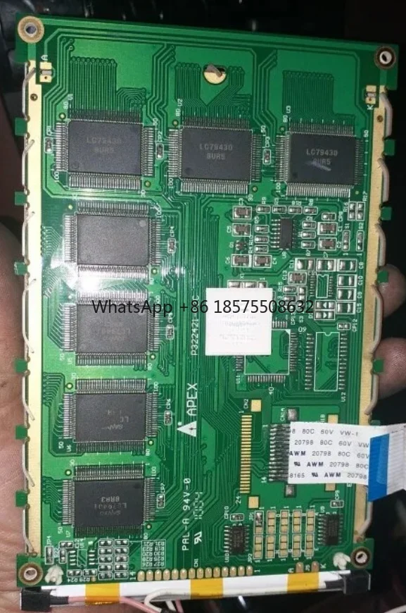 5.7 Inch Compatible With APEX HG322421 P322421-02C LCD Panel One Year Warranty 14 Pins cable New LCD Blue RG322421