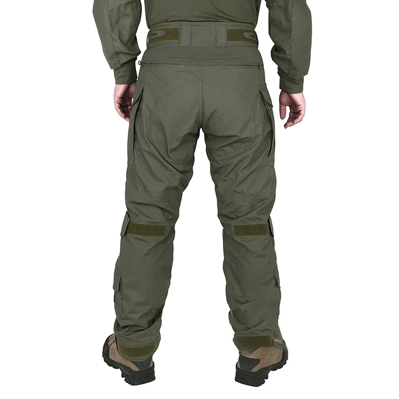 AUKU G3 Taktische Hose Camo Jagdhose Multicam Herren Duty Cargohose Training Schießhose Herrenbekleidung Wasserabweisend – Detail 4