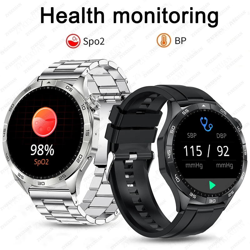 For HUAWEI Xiaomi WATCH 4 Smart Watch Men AMOLED 1.43 Inch 466*466 HD Screen Always Display Bluetooth Call Waterproof Smartwatch