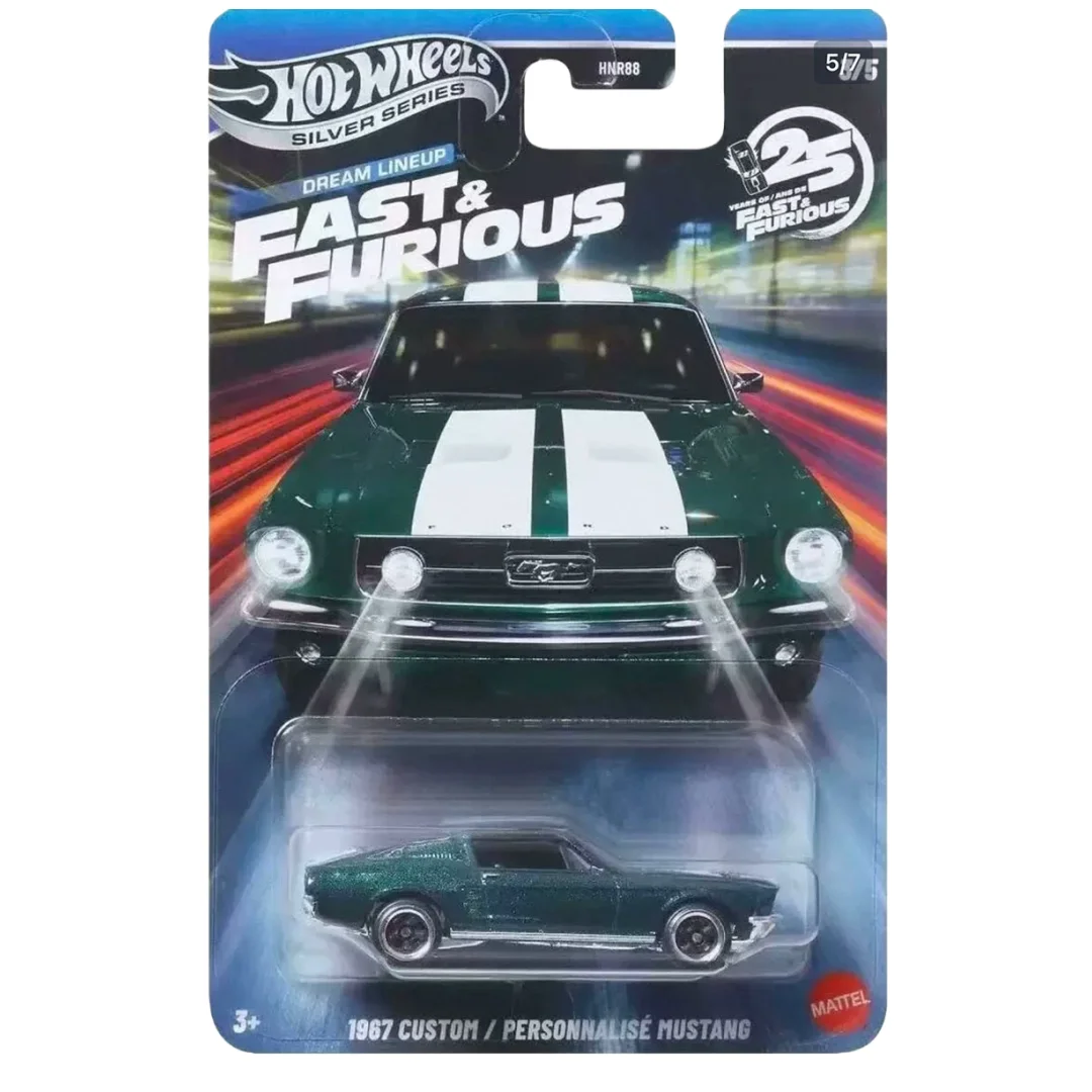 Hot Wheels Silver Series 2026Fast & Furious Dream Lineup Subaru Chevy Ford Camaro Nissan 1:64 pressofuso in lega auto da collezione regalo