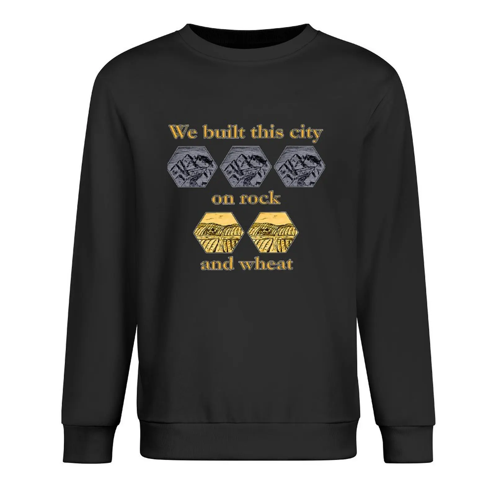 

Catans We built this city T-Shirt Pullover tracksuit men's autumn clothes graphic t shirts men tracksuit men sweatshirt male