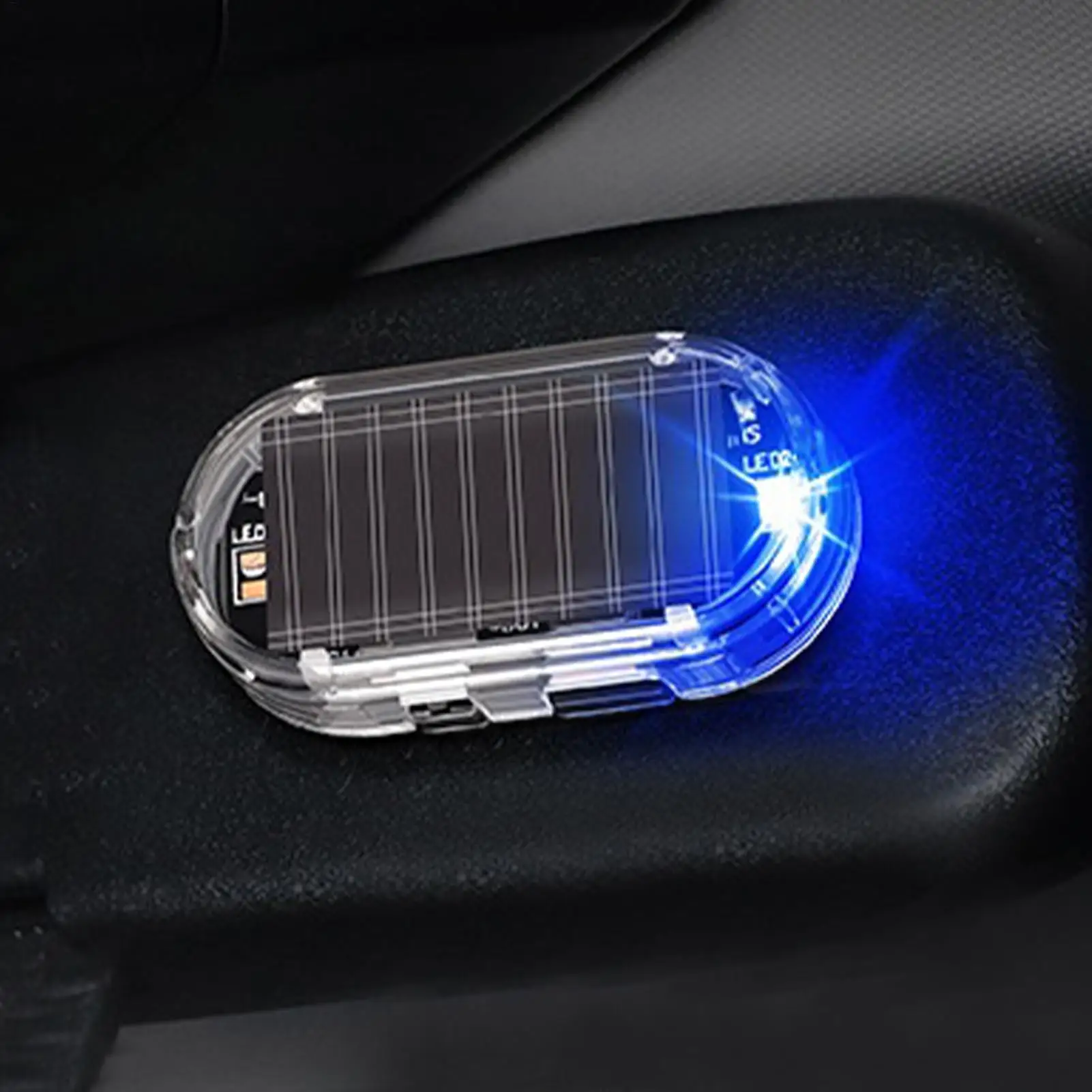 

Автомобильная сигнализация на солнечной энергии с зарядкой от солнца, противоугонная, с мигающим LED-сигналом для седанов, грузовиков, караванов, гаражей, для использования ночью