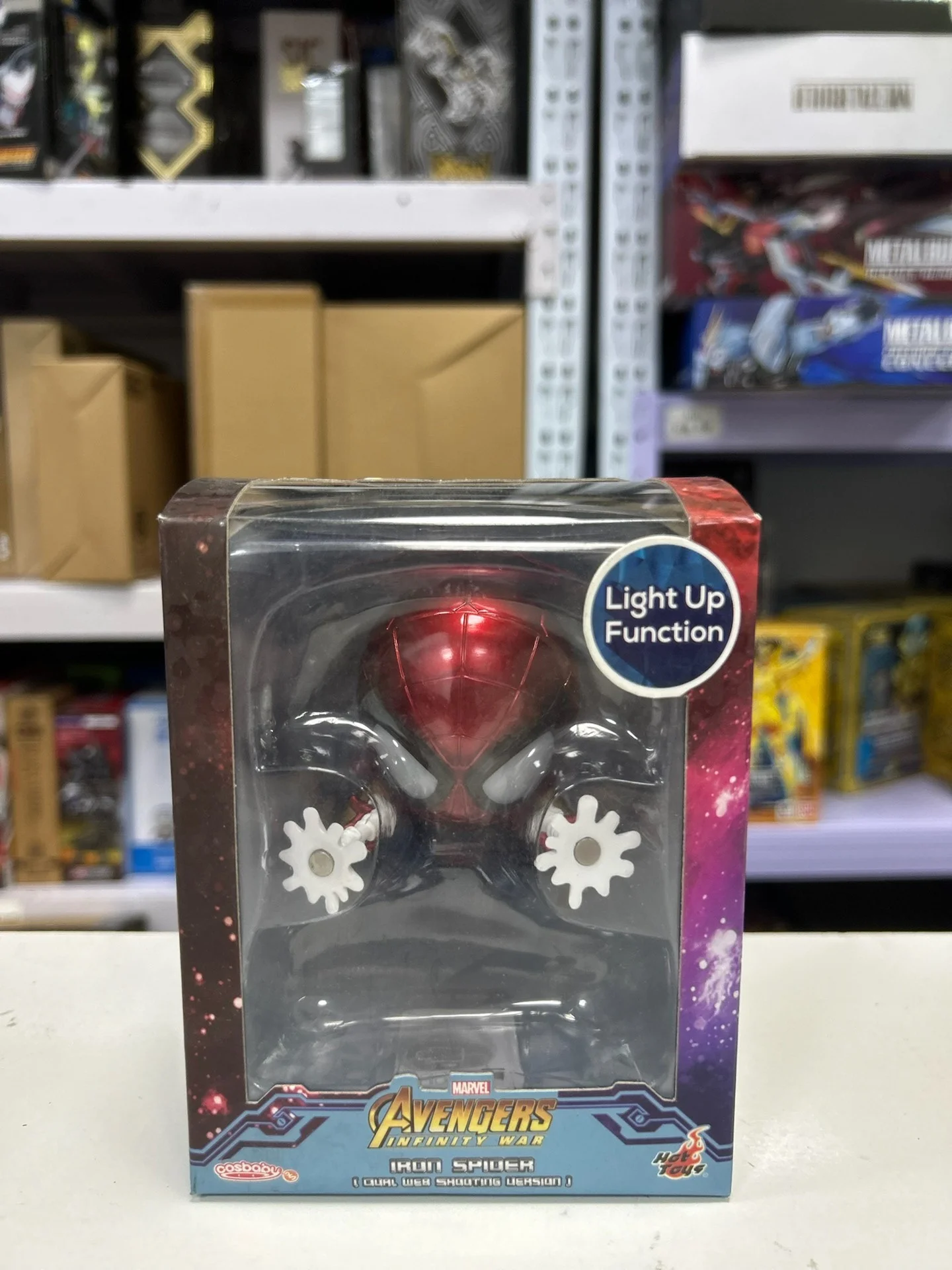Figura de acción de dibujos animados de Marvel, Spider-Man, Iron Man, Capitán América, Thor, superhéroe, adorno de escritorio, modelo a escala, regalo