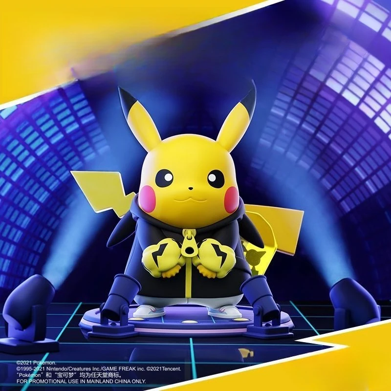 

Pokemon Authentic Unite Pikachu Large Figurines Desktop Ornaments Game Peripheral Collectible Dolls Birthday Gifts