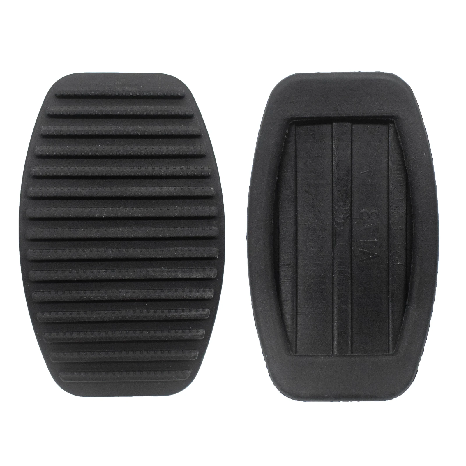 2Pcs Car Brake Clutch Pedal Pad Rubber Cover Shell For Fiat Doblo Albea Punto Palio Fiorino Lancia Brake Pad Car-Styling 4170605