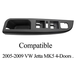 Car Interior Door Parts for VW Golf MK5 MK6 Jetta Mk3 Master Door Window Switch Control Panel Trim Bezel 1K4868049C Car Styling