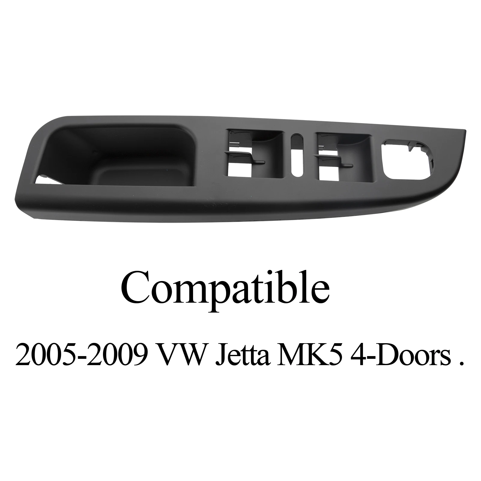 Car Interior Door Parts for VW Golf MK5 MK6 Jetta Mk3 Master Door Window Switch Control Panel Trim Bezel 1K4868049C Car Styling