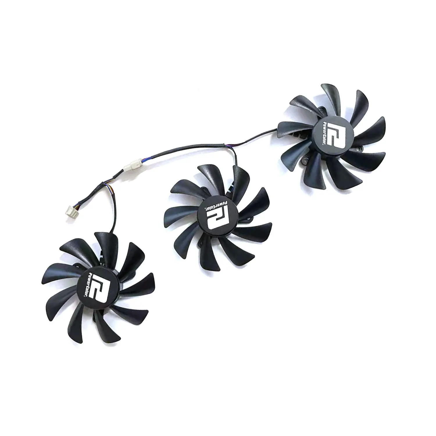 مروحة تبريد أصلية 85 مللي متر 4PIN FD9015U12D لمروحة استبدال بطاقة الرسومات المقاتلة Powercolor Radeon RX6750 Gre 12GB