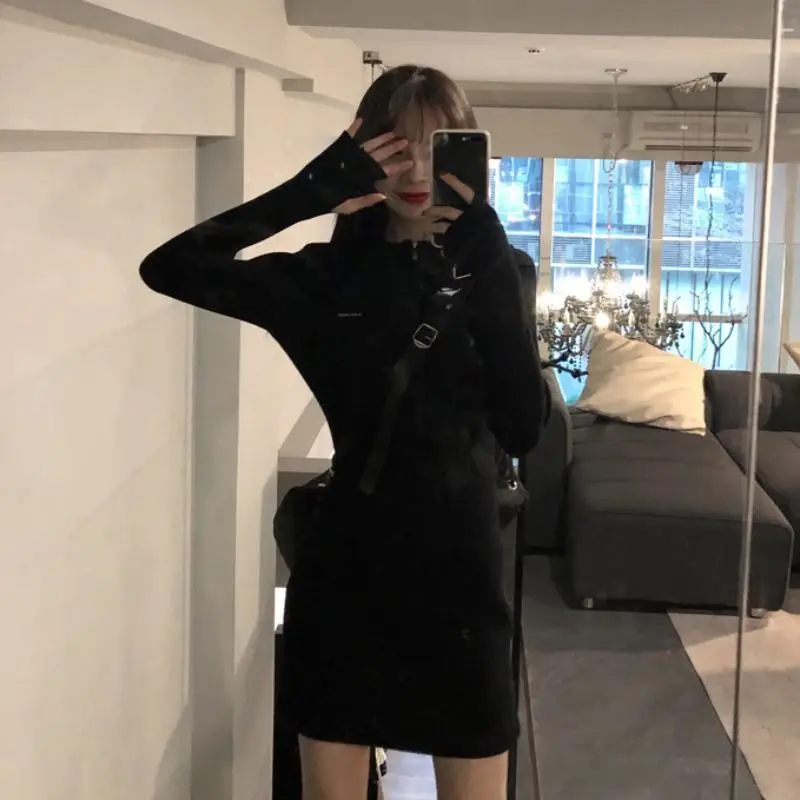 Clothing Black Short Bodycon Female Dress Crochet Grey Extreme Mini Solid Women\'s Dresses Knit Retro Beach One-piece Sale
